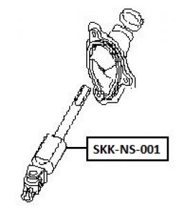 FEB KLOUB TYČE ŘÍZENÍ - KŘÍŽEK NISSAN PRIMERA P12 02-