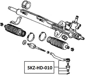 FEB ČEP ŘÍZENÍ PRAVÝ HONDA ACCORD 94-