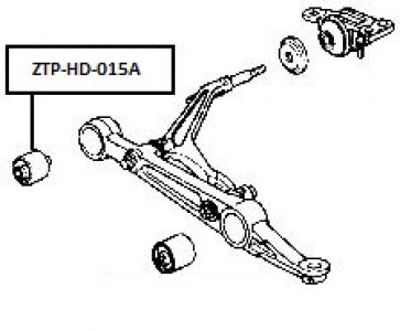 NOK SILENTBLOK RAMENO PŘEDNÍ SPODNÍ HONDA CIVIC 92-95