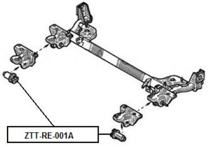 FEB SILENTBLOK RAMENO ZADNÍ RENAULT CLIO II 1998-2005