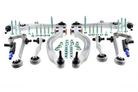 NTY Sada ramen náprava přední čep 16mm AUDI A4 2000-2008 HEAVY DUTY 8E0498998 8E0498998S1