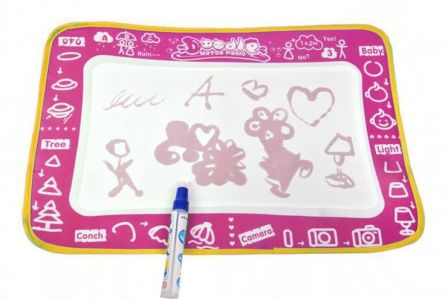 Interaktivní podložka pro malování vodou, růžová