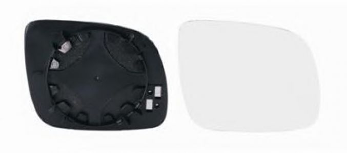 Sklo vnějšího zrcátka ŠKODA FABIA I (6Y) 1999-2007 pravé krátké 1U1857522G 1U1857522H 6Y1857522A 6Y1857522H