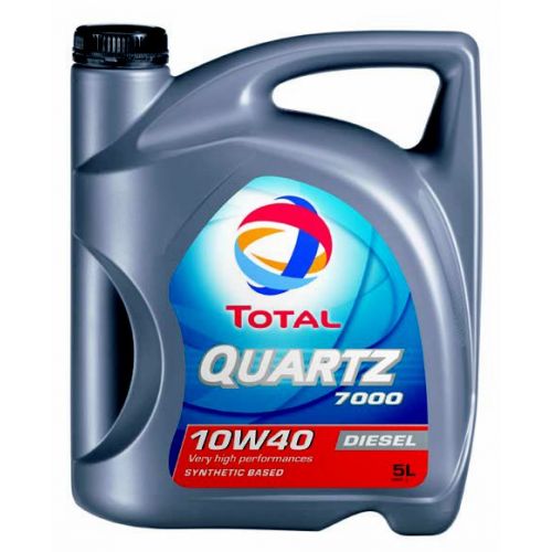 OLEJ TOTAL 10W-40 QUARTZ DIESEL 7000 5L