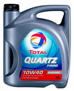 OLEJ TOTAL 10W-40 QUARTZ DIESEL 7000 5L