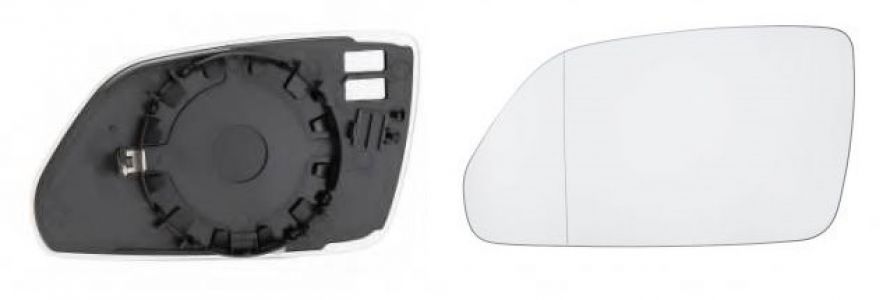 Sklo vnější zrcátko ŠKODA OCTAVIA 2 (1Z3/1Z5) 2004-2009 levé