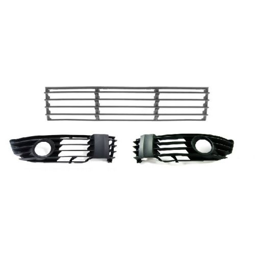 Sada mřížka přední nárazník VW VOLKSWAGEN PASSAT B5 B3 2000-2005 SEDAN KOMBI 3B0853677 3B0853677EB41 3B0853666LB41 3B0853665LB41
