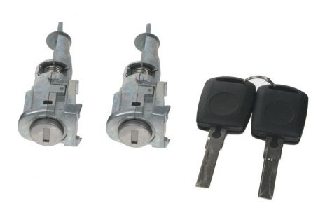 Sada zámků VW VOLKSWAGEN PASSAT (B5/3B) 1996-2005 s 2 vložkami dveřních zámků