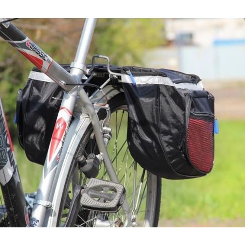 Brašna na kolo černá