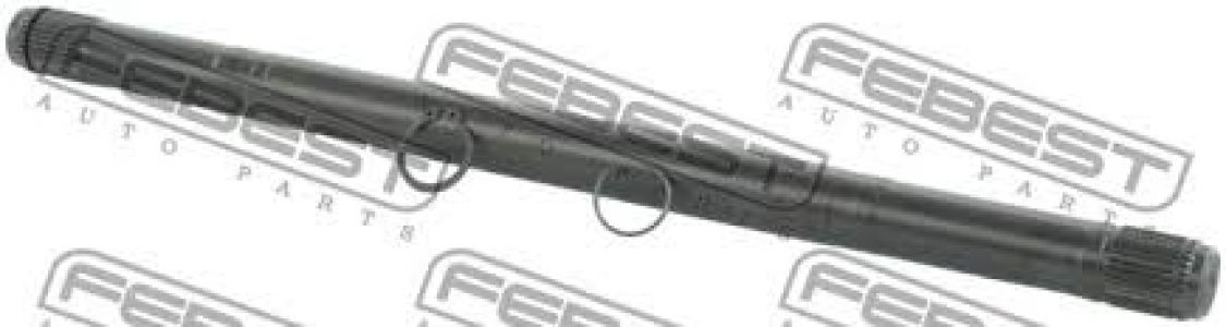 NTY Hřídel poloosa levá HONDA CR-V RD1/2 1997-2001 ODYSSEY II 1999-2003