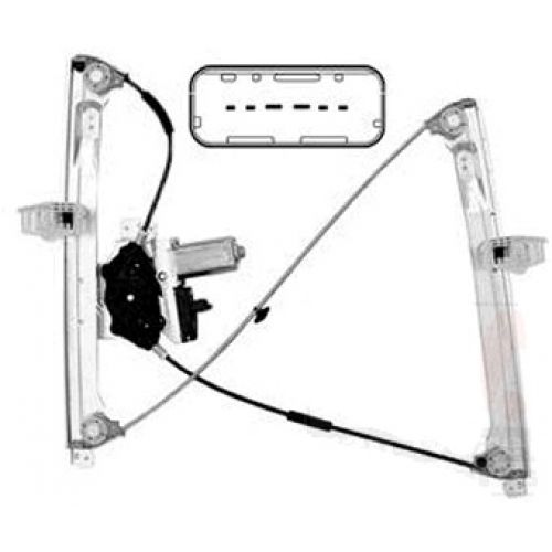 Elektrický mechanizmus otvírání okna CITROËN C2 (JM) 2003-2008 přední pravý