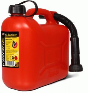 Plastový kanystr s hubicí 5L PROFI