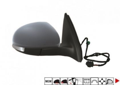 Zrcátko vnější VW VOLKSWAGEN TIGUAN (5N) 2007-2016 pravé