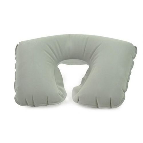 Cestovní polštář nafukovací šedý