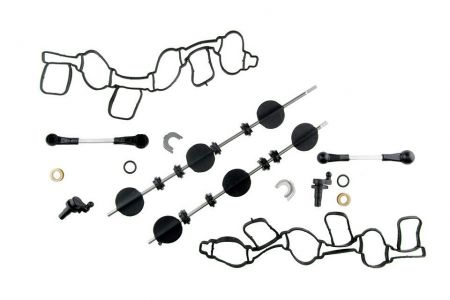 NTY Opravná sada sacího potrubí komplet AUDI A4 2.7TDI 2005- 3.0TDI 2004- A5 2.7TDI 3.0TDI 2007- 59129086 059129712BL 059129712BQ 059129712E 059129712H 059129712N 059129712P 059129712T 06V129709A 59129712BC 59129712BE 59129712BL 59129712BQ