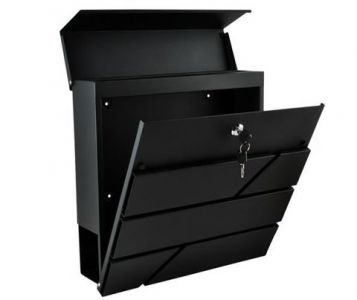 Poštovní schránka 37 x 37 cm - antracit S6238