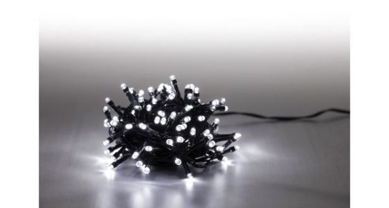 LUMA LED Vánoční světelný řetěz, 1000 LED, 100m přívod 5m, IP44, studená bílá