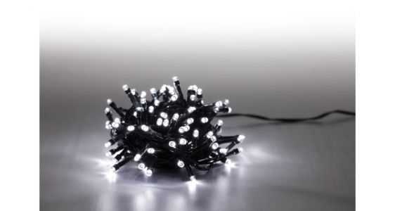 LUMA LED vánoční řetěz, 500 LED, 50m, přívod 5m, IP44, studená bílá