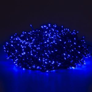 LUMA LED Vánoční světelný řetěz, 1000 LED, 100m přívod 5m, IP44, modré