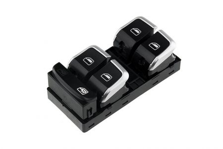 NTY Elektrický spínač stahování oken AUDI A4 2011- Q5 2012- 8K0959851F 8K0959851FV10