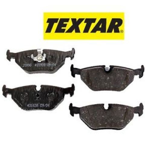 TEXTAR Brzdové destičky zadní BMW 3 E30 E36 1986-99 5 E34 1988-95 34211157044 34211157334 34211157563 34211157814 34211158108 34211158221 34211158266 34211158270 34211158562 34211158642 34211159814 34211160198 34211160199 34211162536