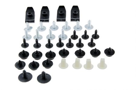 NTY Sada úchyt kryt motor TOYOTA AVENSIS T25 2003-