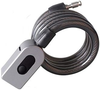 LUMA LOCK Biometrický kabelový zámek na otisk prstu, délka kabelu 1m