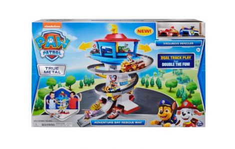 SPIN MASTER Paw Patrol Hlídkovací věž se závodní dráhou Tlapková patrola