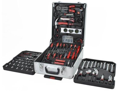 Malatec 4574 Sada nářadí 187 dílů v hliníkovém kufru
