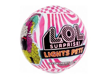 MGA L.O.L. Surprise! Lights pets Neonové zvířátko