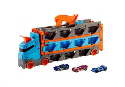 HOT WHEELS Nadupaný tahač