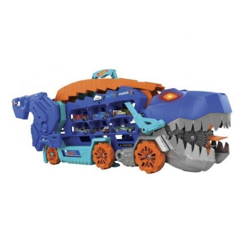 HOT WHEELS City T-Rex tahač se světly a zvuky HNG50