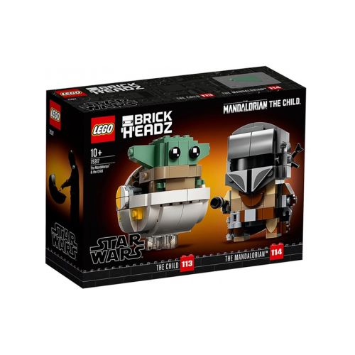 LEGO BrickHeadz 75317 Mandalorian a dítě