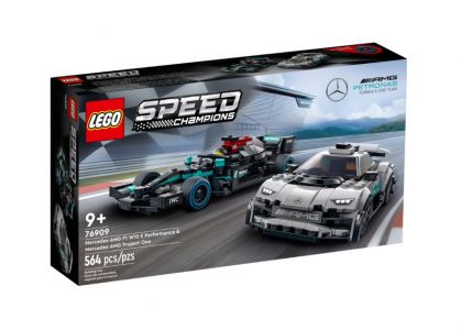 LEGO Speed Champions 76909 Mercedes-AMG F1 W12 E Performance a Mercedes-AMG Project One