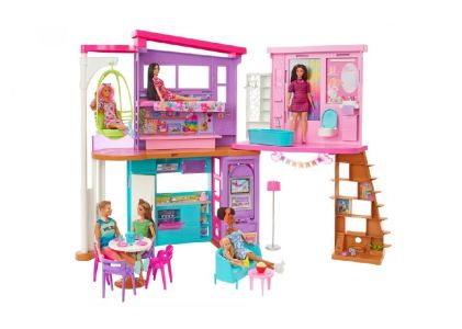 Mattel Barbie párty dům v Malibu HCD50