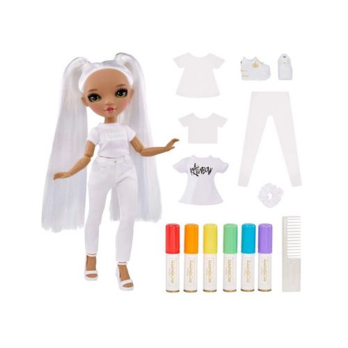 MGA Rainbow High Fashion Doll Color & Create se zelenýma očima