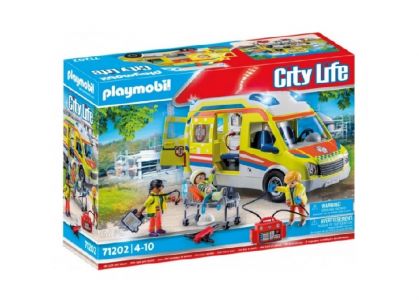 PLAYMOBIL 71202 Sanitka se zvukem a světlem