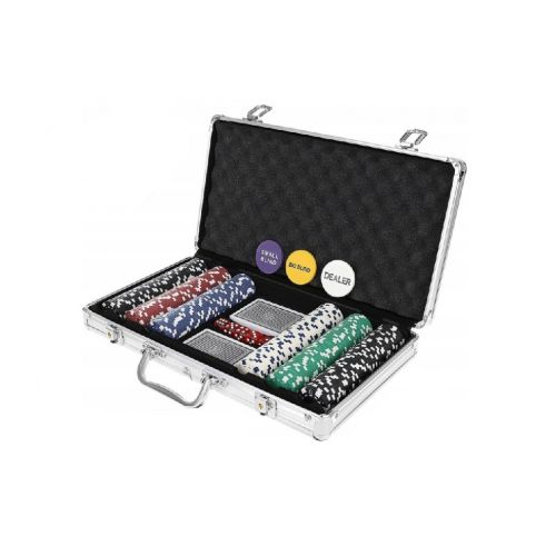 Malatec 23528 Poker set 300 žetonů HQ