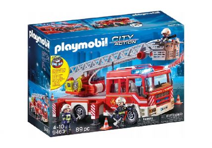PLAYMOBIL 71371 Letištní hasičské auto se světlem a zvukem