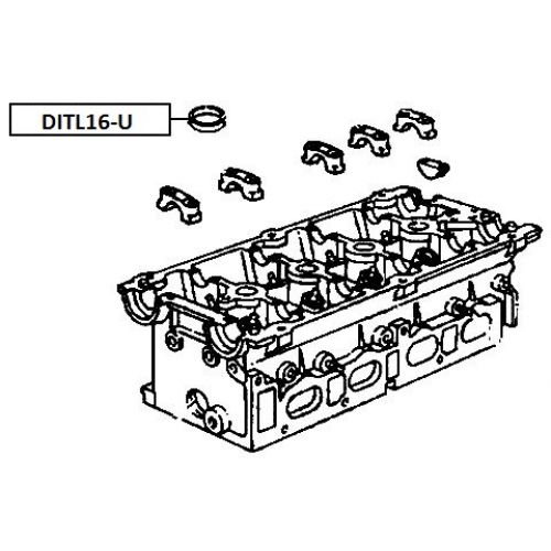 FEB TĚSNĚNÍ ZAPALOVACÍ SVÍČKY CHRYSLER VOYAGER 2.4 00-, DODGE CARAVAN 2.4 00-