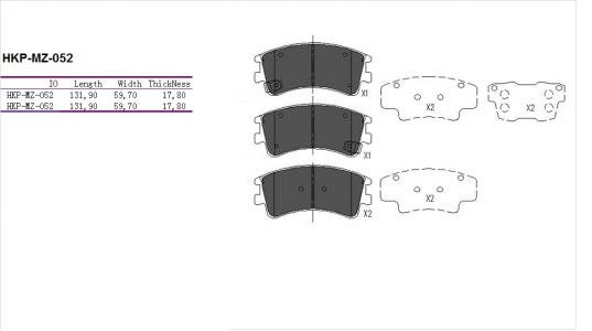 ALPHA BRAKES Brzdové destičky přední MAZDA 6 GG 2.0TDVI 02- 6 KOMBI GY 1.8 2.0 2.3 2.0TDVI 02- G2YS-33-23ZB GJYF-33-23ZE GJYF-33-23ZB GJYE-33-23ZB GJYG-33-23ZB GJYF-33-23ZD GJYF-33-23ZC GJYF-33-23ZA GJYE-33-23ZF GJYE-33-23ZC GJYE-33-23ZD GJYE-33-23ZA G2YS