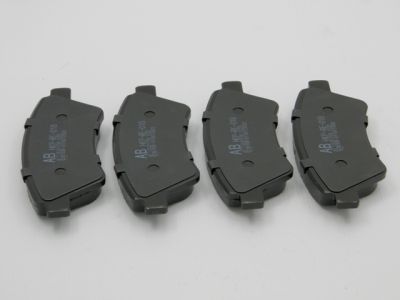 ALPHA BRAKES BRZDOVÉ DESTIČKY PŘEDNÍ RENAULT MEGANE II 02-, KANGOO 01-, SCENIC 03- SYSTEM BOSCH