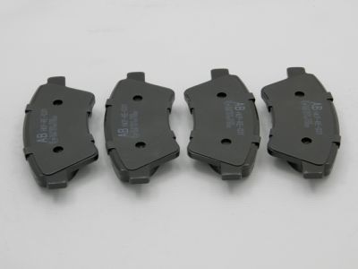 ALPHA BRAKES BRZDOVÉ DESTIČKY PŘEDNÍ RENAULT MEGANE II 02- SYSTEM BOSCH