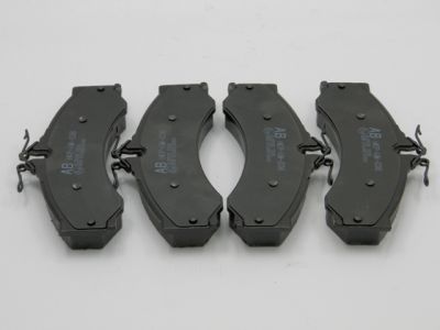 ALPHA BRAKES BRZDOVÉ DESTIČKY PŘEDNÍ MERCEDES SPRINTER -06, VW LT 28-46 96- SYSTEM PERROT