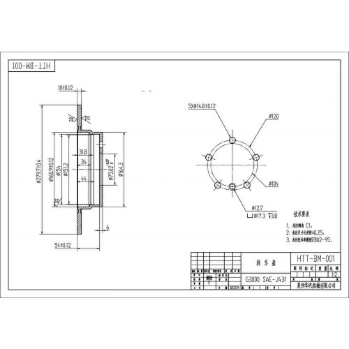 ALPHA BRAKES BRZDOVÝ KOTOUČ ZADNÍ BMW SERIE 3 E36 90-98, E46 00-05
