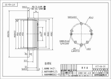 ALPHA BRAKES BRZDOVÝ KOTOUČ ZADNÍ KIA CEE'D 06-,SPORTAGE SL 10-,HYUNDAI I30 07-, IX35 10-
