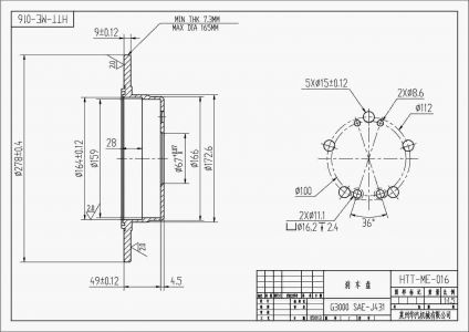 ALPHA BRAKES BRZDOVÝ KOTOUČ ZADNÍ MERCEDES C KLASA W202/203/S202 95-, E KLASA W210 95-, CLK, SLK 96-