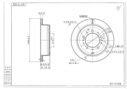 ALPHA BRAKES BRZDOVÝ KOTOUČ ZADNÍ TOYOTA LAND CRUISER 200 08-, SEQUOIA 08-, TUNDRA 07-, LEXUS LX570 08-