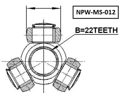FEB KLOUB POLOOSY VNITŘNÍ PRAVÝ MITSUBISHI CARISMA DA 1.6,1.8 95-03,SPACE STAR 1.3,1.6,1.8 98-04 LEVÝ